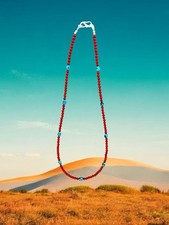 Collana turchese oro corallo e