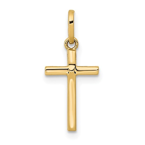 Ciondolo croce vero oro - , giallo