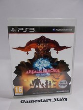 FINAL FANTASY A REALM REBORN (PS3 PLAYSTATION 3) USATO COME DA FOTO