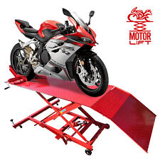 Rampa di montaggio moto rampa sollevatore moto sollevatore 450 kg idraulico