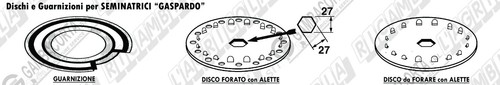 Kit dischi forati con alette - 2,