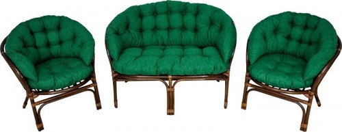 Cuscino imbottito per - , rattan