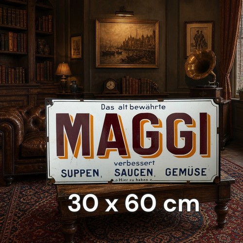 Insegna pubblicitaria smaltata