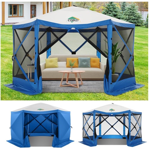 Outdoor screened gazebo easy - outdoor,