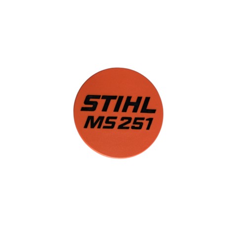 Targhetta originale stihl per - targhetta,