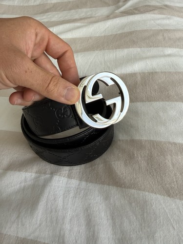 Cintura gucci rilievo - cintura, in