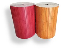 Tappeto Cucina Stuoia Passatoia Gommata Bamboo Naturale Antiscivolo 15Misure rm 