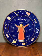 BVULGARI PIATTO NATALIZIO BULGARI BLU LAPISLAZZULO CON ANGELO