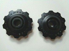 NOS Vintage anni 80 Campagnolo Super Record nero deragliatore jockey ruote aggiornamento