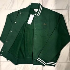 Bomber Lacoste uomo logo verde