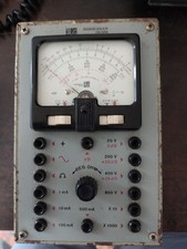 Tester Analogico Vintage Radioscuola Tv Italiana - Funzionante 