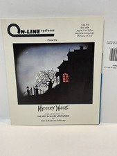 Vintage Apple II Hi-Res Adventure #1 Mystery House di Sierra sistemi on-line