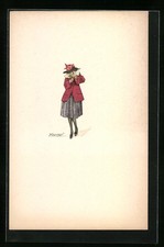 Cartolina d'artista Mauzan