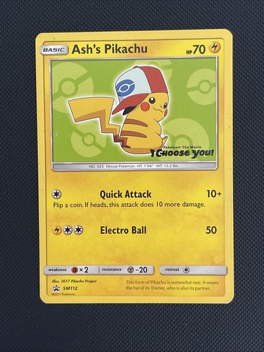 Pokémon tcg ash pikachu - pokémon,