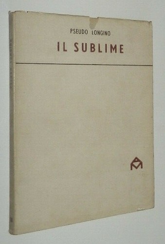 Pseudo longino sublime - longino, il