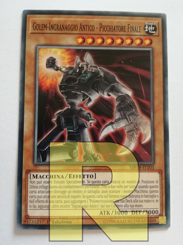 Golem ingranaggio antico - 3x,