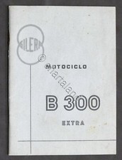 Motociclismo - Libretto uso manutenzione Gilera B 300 Extra - ristampa