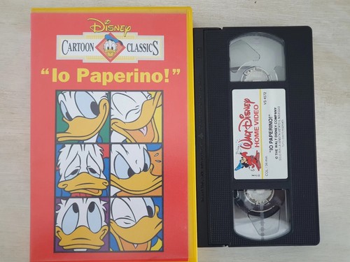 Vhs used walt disney cartoon - walt,