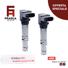 Kit 2 Bobine d'Accensione NGK