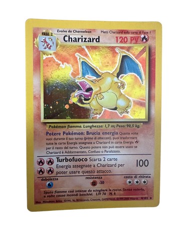 Pokemon charizard set - charizard, base