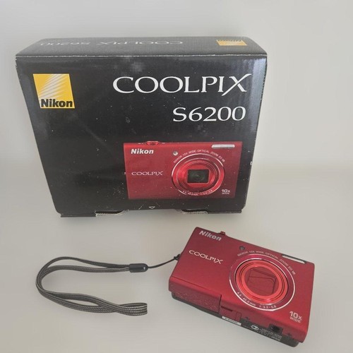 Nikon coolpix s6200 - nikon, rosso