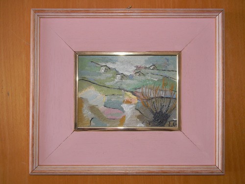 Quadro moderno dipinto - , a