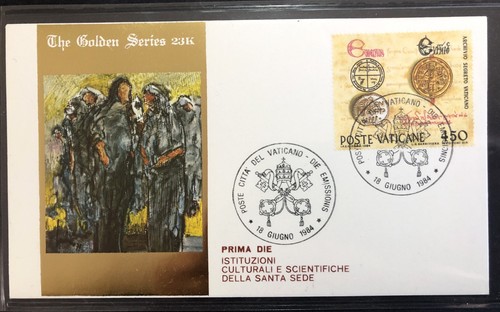 Fdc vatican the golden - fdc,,