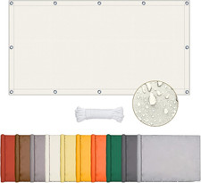 Vela Ombreggiante Impermeabile, Telo Ombreggiante Con Occhiellato, Tenda a Vela 