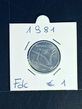 MONETA   REPUBBLICA ITALIANA  10 LIRE 1981 FIOR DI CONIO VEDI FOTO LEGGI NOTE