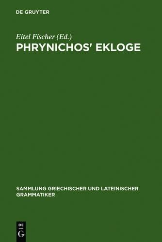 Phrynichos ekloge copertina - ekloge, (copertina