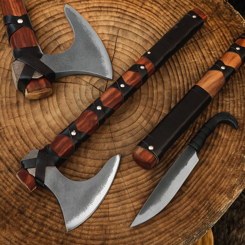 Coltello vichingo ascia