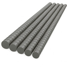 Tondino Ferro Zigrinato 1,2 m Barra Armatura Cemento Armato Edilizia Pezzi 5