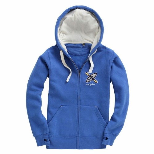 Felpa con cappuccio zip - con, e