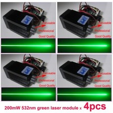 4pcs Modulo laser verde