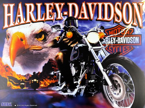 Sega harley davidson flipper - harley,