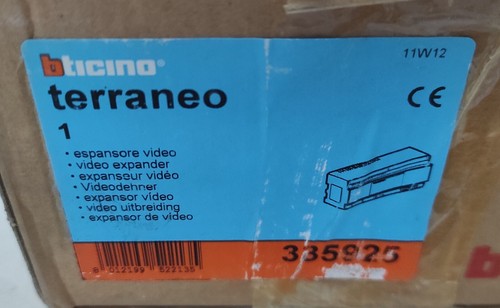Espansore video bticino - video,