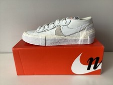 Nike blazer low sacai white - x,