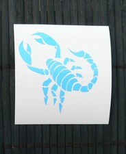 adesivo SCORPIONE scorpion sticker decal vynil vinile casco auto moto car helmet