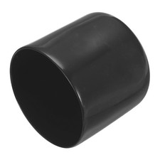 Confezione da 4 tappi in gomma protezione filettatura vite tappo terminale vinile nero tondo 43 mm