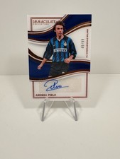 2023-24 Panini Immacolata Andrea Pirlo Auto /99 Autografo Inter Milan Italia