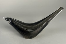 Statua uccellino in vetro di