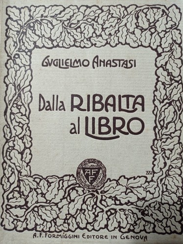 Dalla ribalta libro - al,