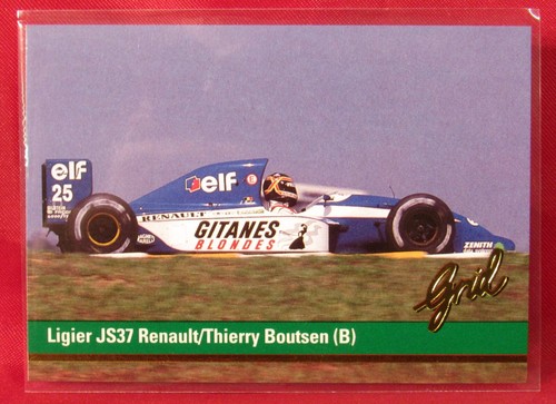 1992 grid motorcard card - motorcard,