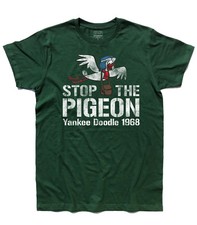 T-shirt uomo Yankee Doodle Stop the Pigeon Dick Dastardly Muttley corse macchine