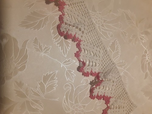Merletto fatto mano cotone - fatto,