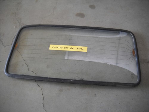 Vetro lunotto fiat 126 - vetro,