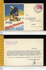 34168] CARTOLINA PUBBLICITARIA STUFA WARM MORNING 1968