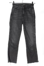 7 FOR ALL MANKIND Jeans a vita alta Donna Jeans Taglia IT 34 nero stile casual