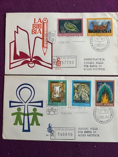 Vaticano 1974 fdc - 1974,