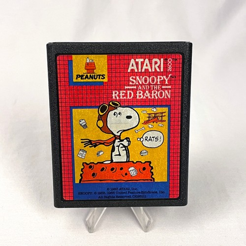 Vintage atari 2600 snoopy - atari, il